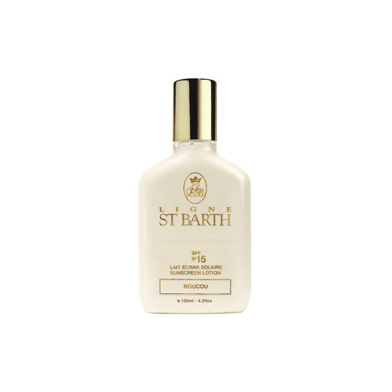 Lait Solaire Au Roucou Spf15 per il viso Ligne St Barth