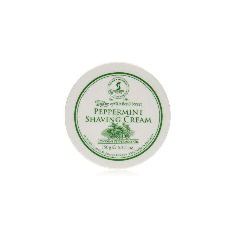 Peppermint shaving cream 150 g.